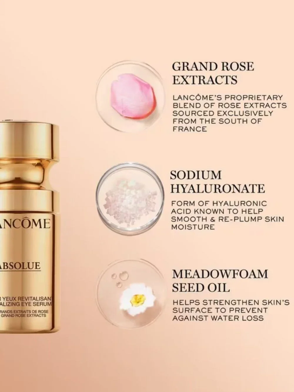 **5/$25** BEAUTY – Lancôme Absolue The Revitalizing Oleo-Serum